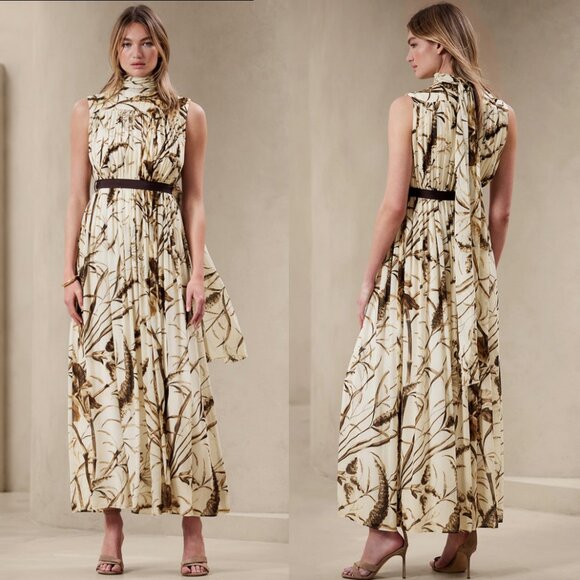 Banana Republic Valentina Maxi Dress S - Picture 1 of 15